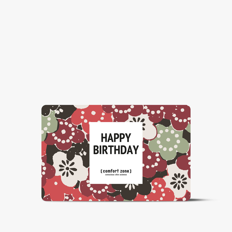 BIRTHDAY E-GIFT CARD 1  50Comfortzone