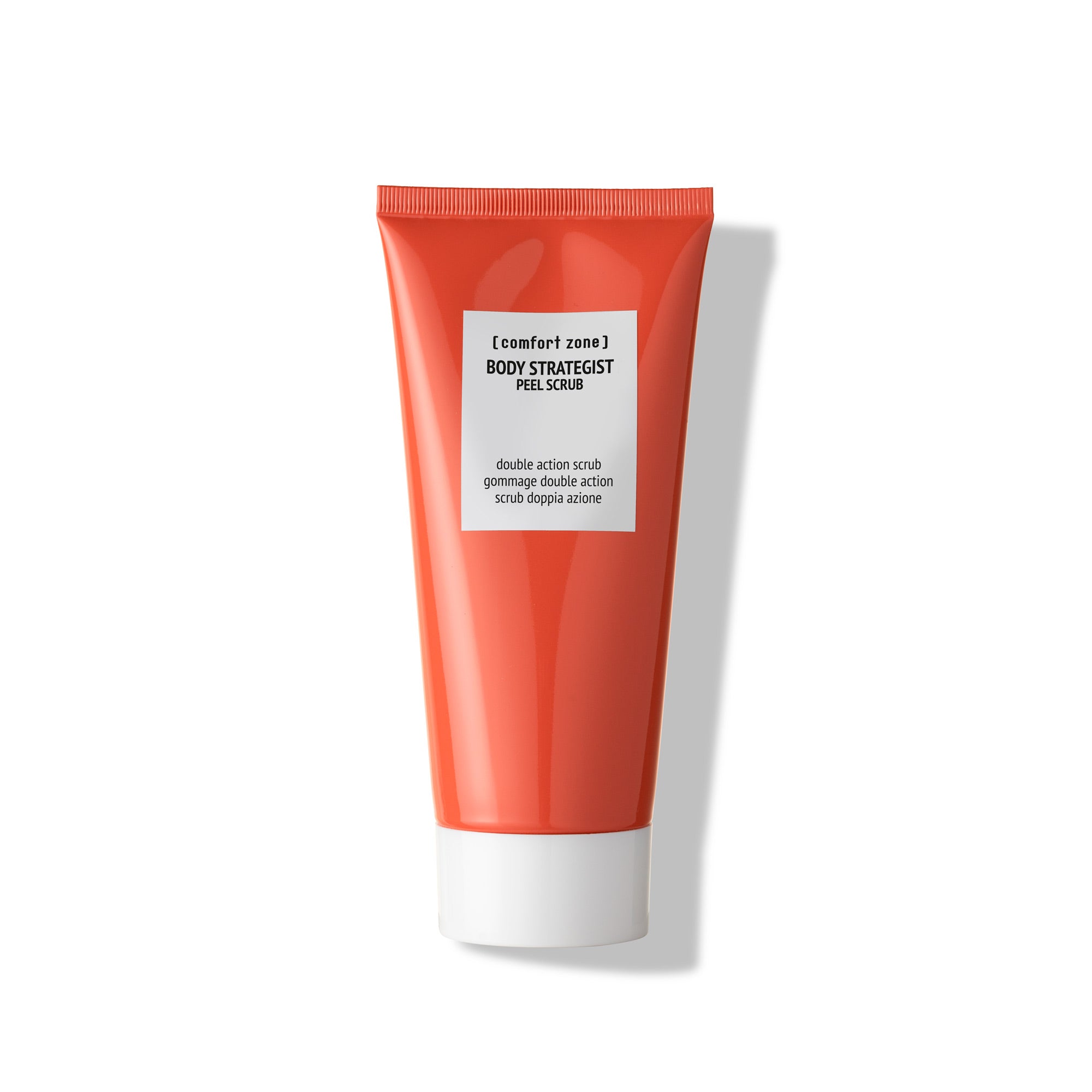 Comfort Zone: BODY STRATEGIST PEEL SCRUB Double-action scrub-
