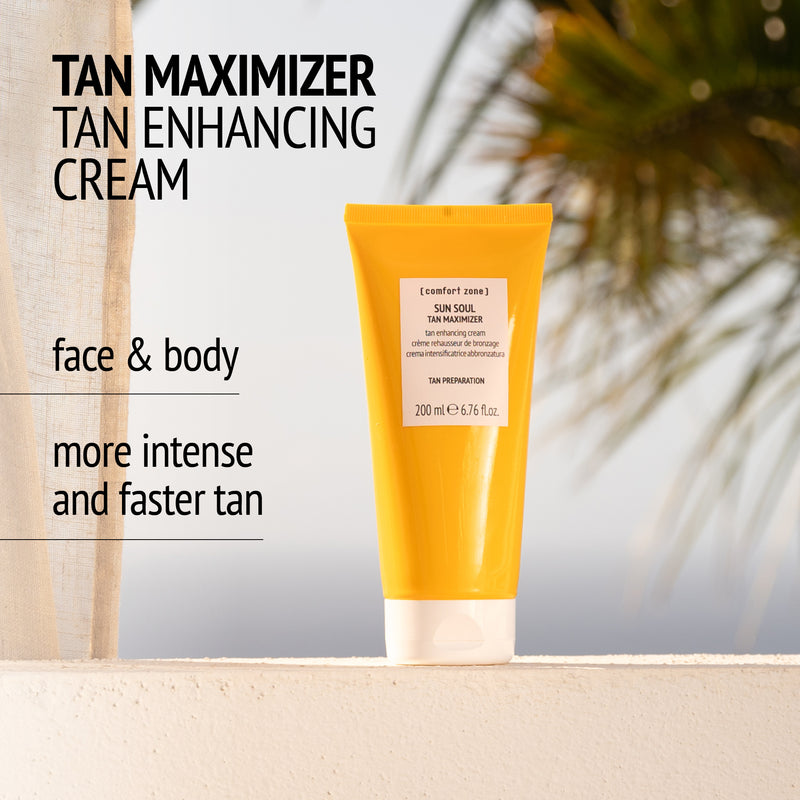 Comfort Zone: SUN SOUL TAN MAXIMIZER  Tan enhancing cream -
