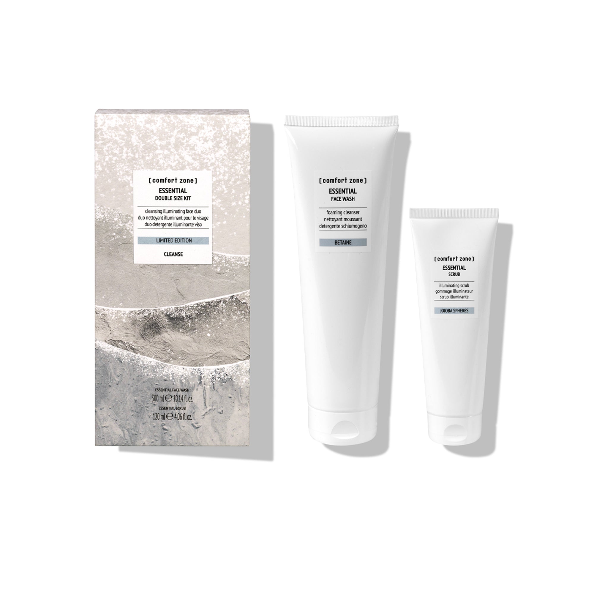 Comfort Zone: KIT DOUBLE SIZE KIT  Cleansing illuminating face duo -
