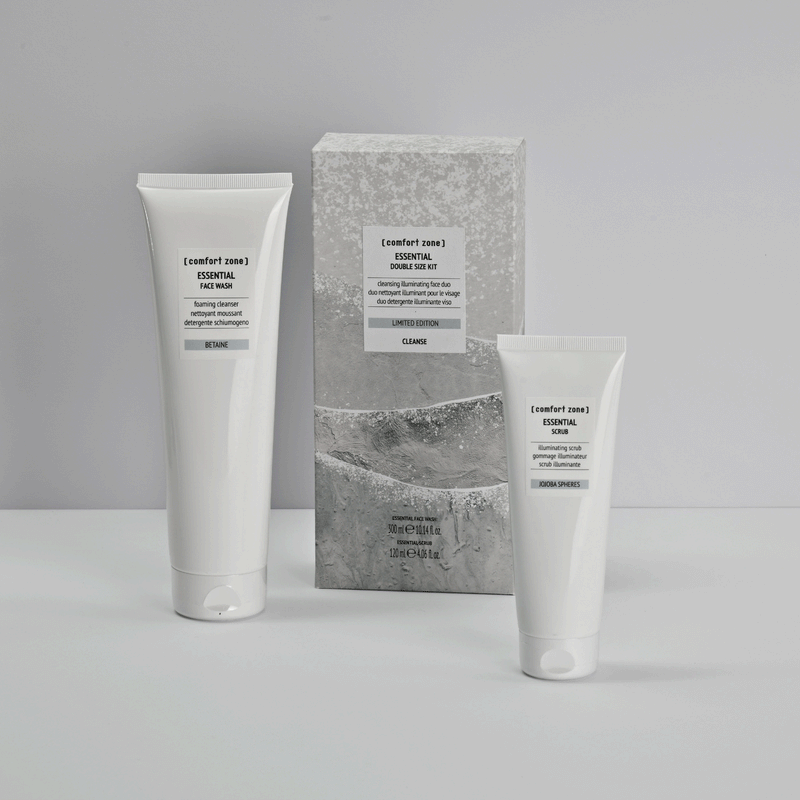 Comfort Zone: KIT DOUBLE SIZE KIT  Cleansing illuminating face duo -
