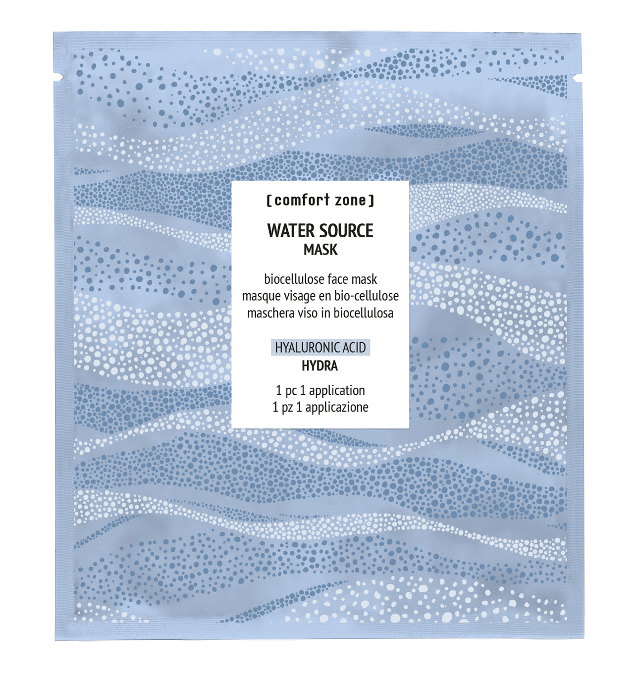 Comfort Zone: HYDRAMEMORY WATER SOURCE MASK  Biocellulose face mask -1.jpg
