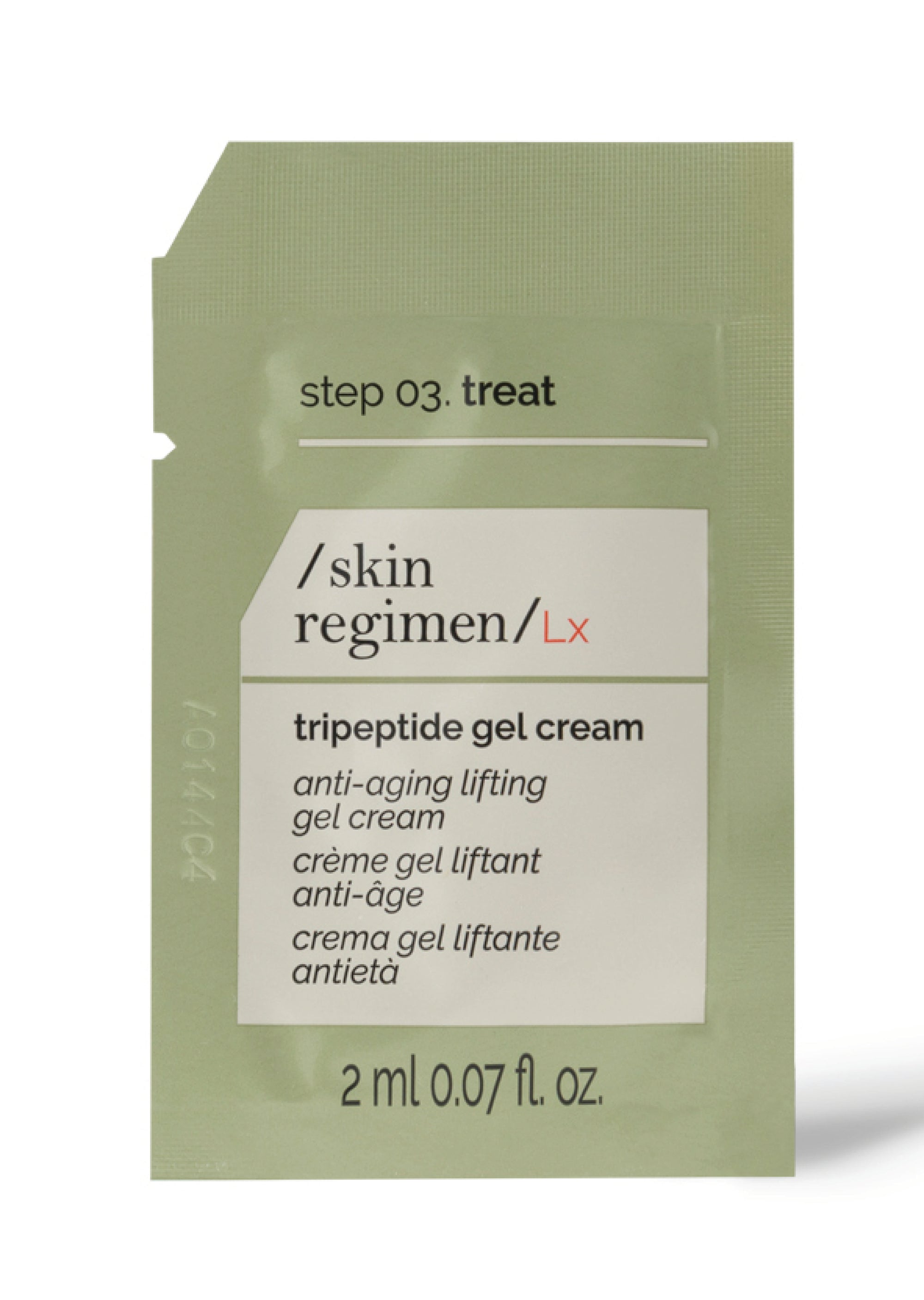 Comfort Zone: sachet Tripeptide Gel Cream Anti-aging lifting gel cream-Sachet1.jpg
