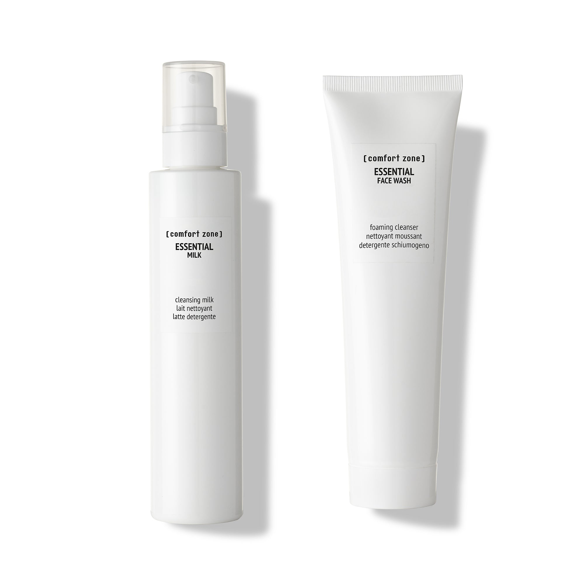 Comfort Zone: SET ESSENTIAL CLEANSING DUO Double gentle cleansing set-
