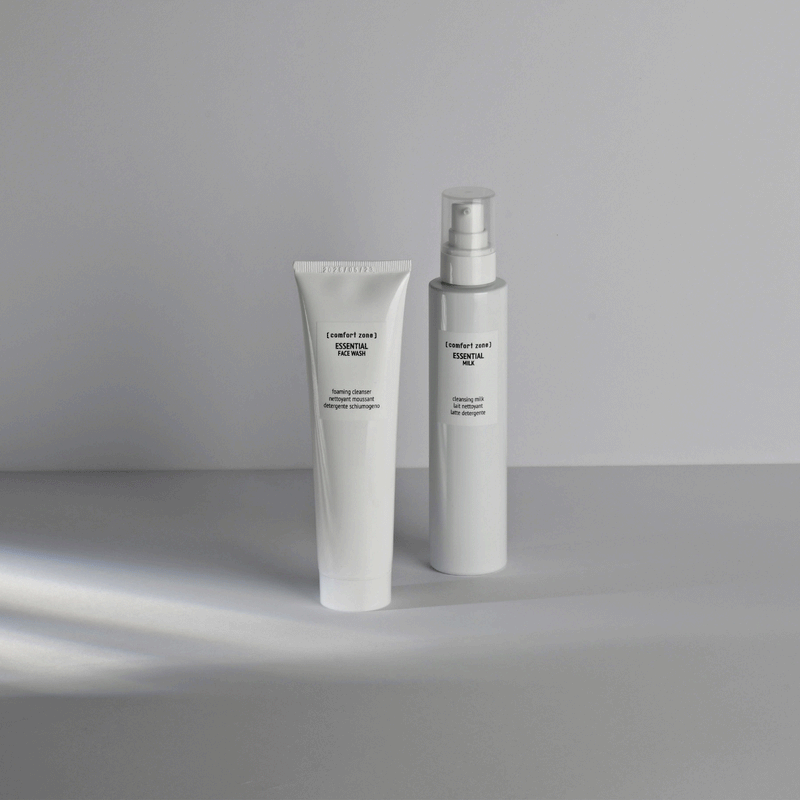Comfort Zone: SET ESSENTIAL CLEANSING DUO Double gentle cleansing set-
