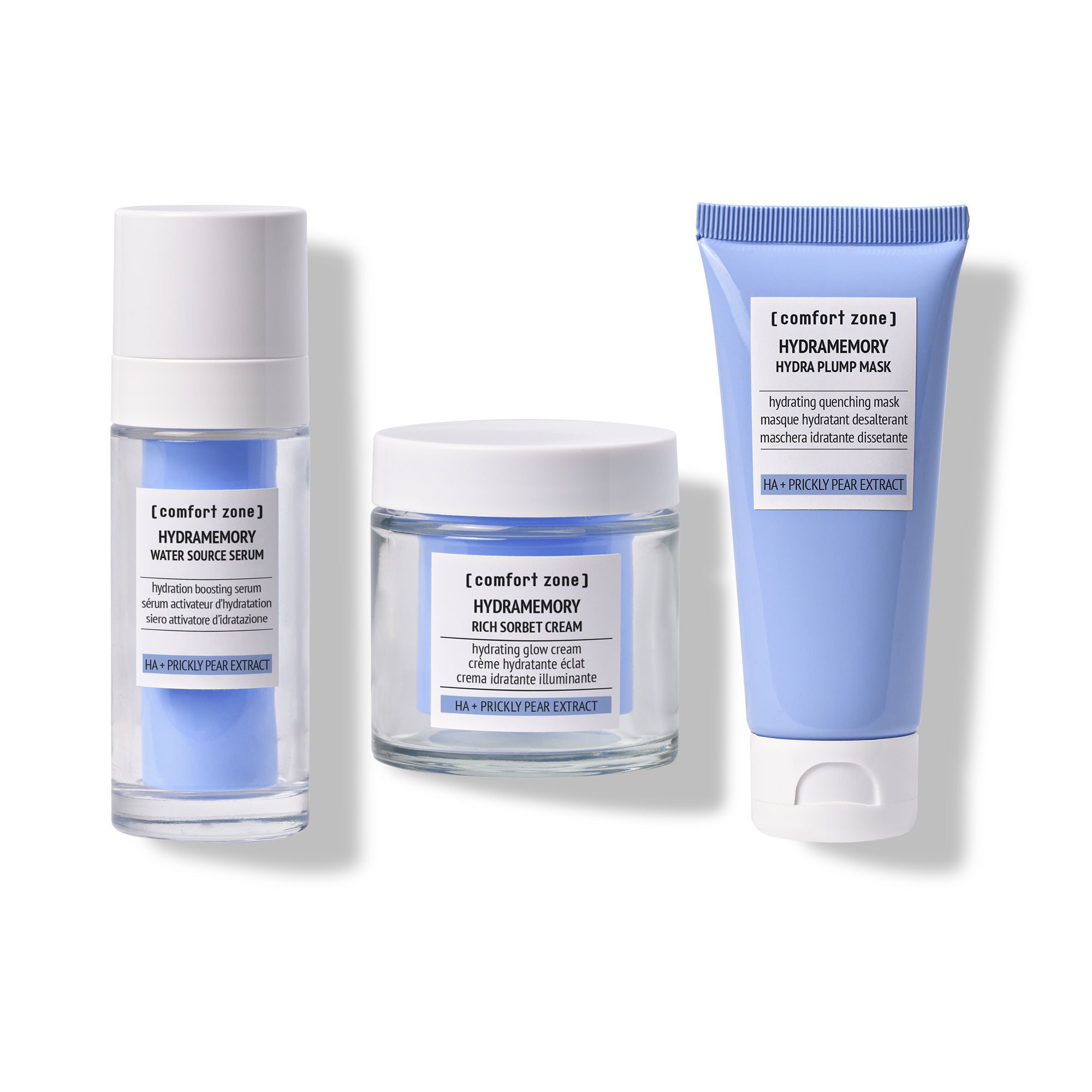 Comfort Zone: HYDRAMEMORY ULTIMATE HYDRATING BUNDLE  3 STEP HYDRATING ROUTINE -
