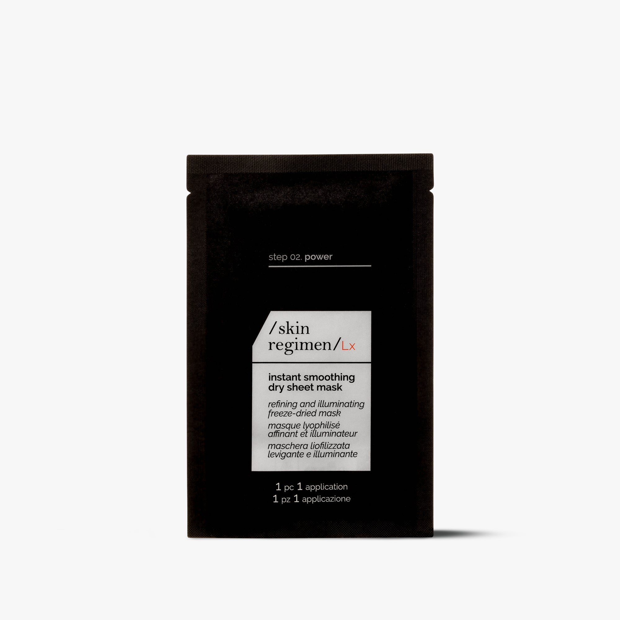 Comfort Zone: Skin Regimen Lx Instant Smoothing Dry Sheet Mask refining and illuminating freeze-dried mask-8004608528890
