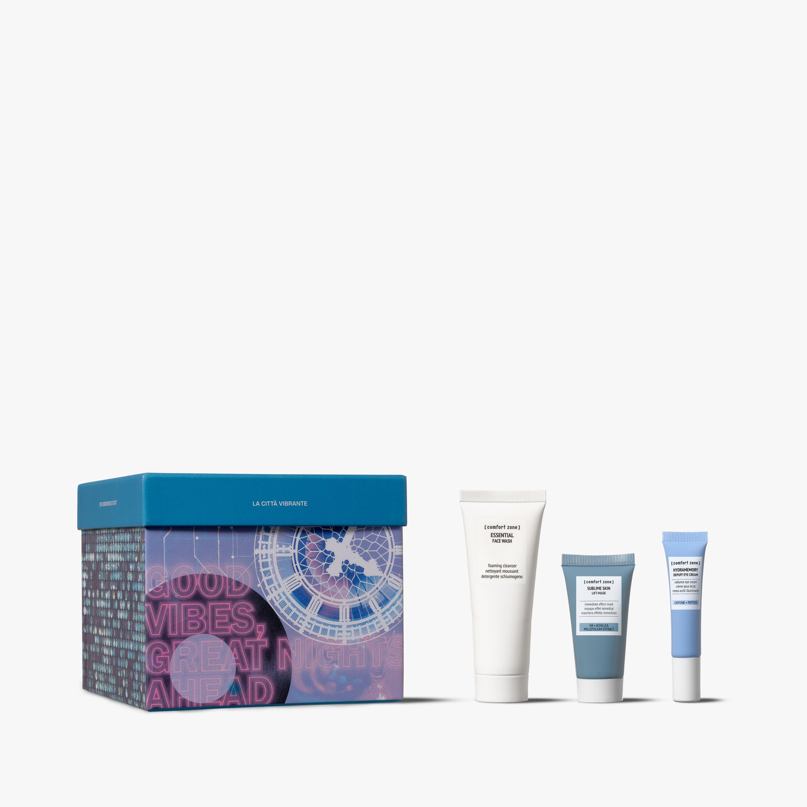 Comfort Zone: Kit The Bustling City Immediate radiance face kit-8004608529613
