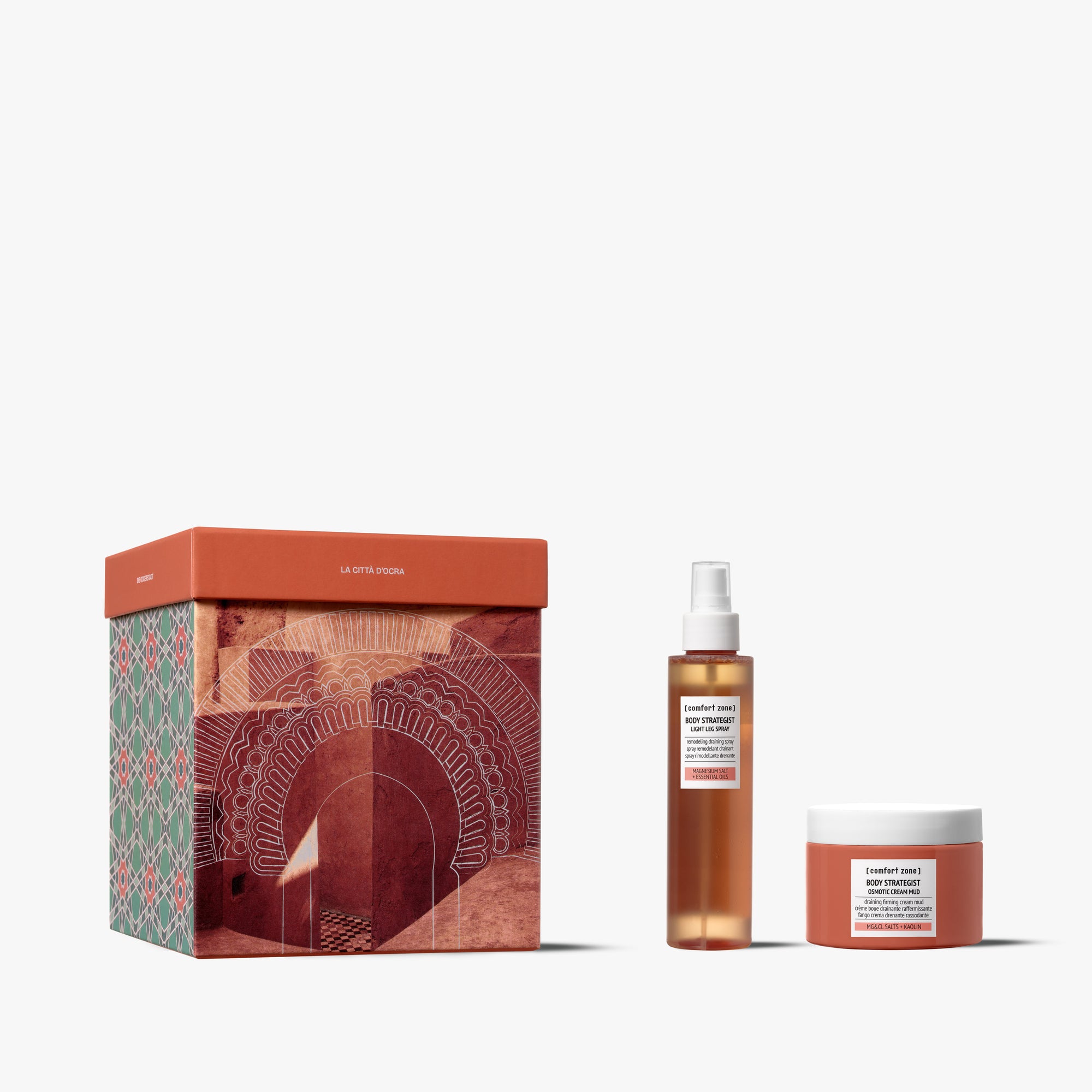 Comfort Zone: Kit The Ochre City Draining firming body kit-8004608529637
