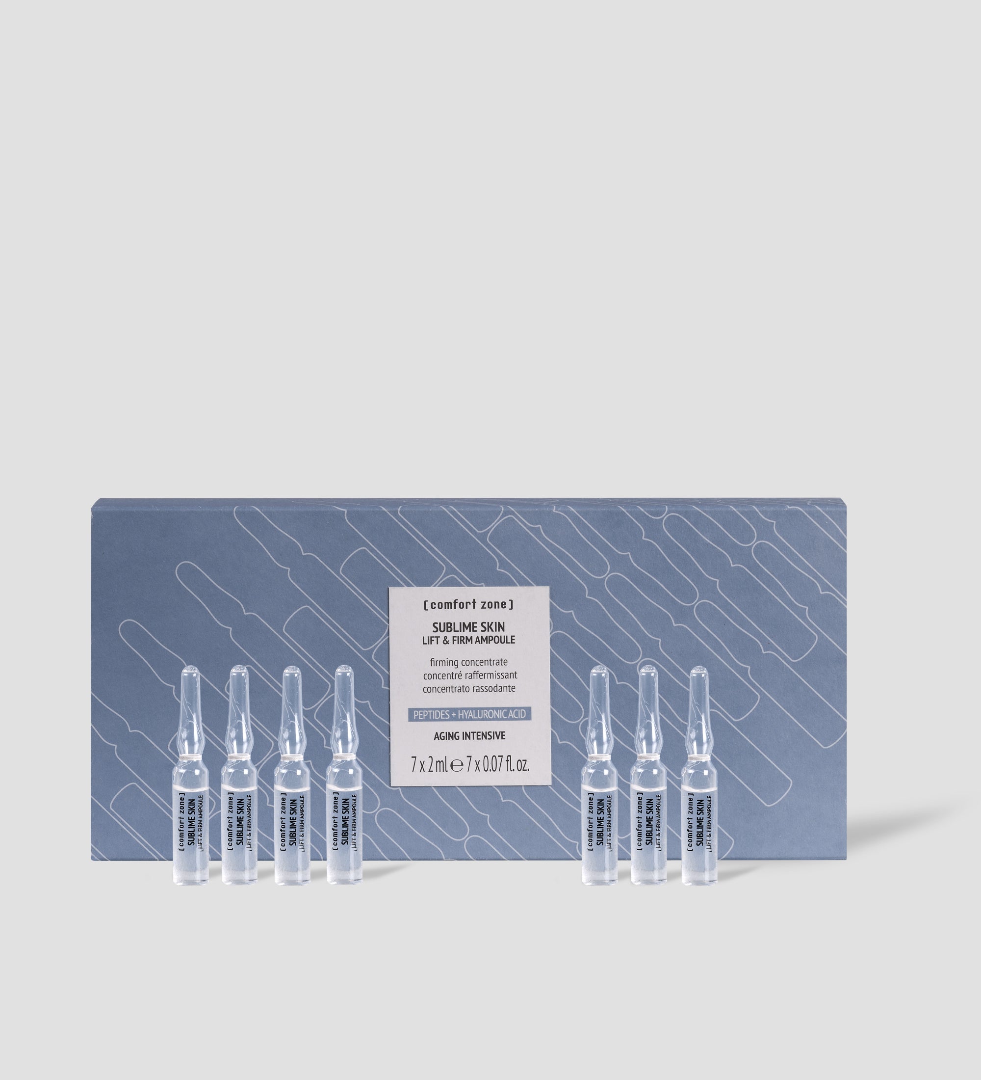 Comfort Zone: SUBLIME SKIN LIFT &amp; FIRM AMPOULES Firming concentrate-
