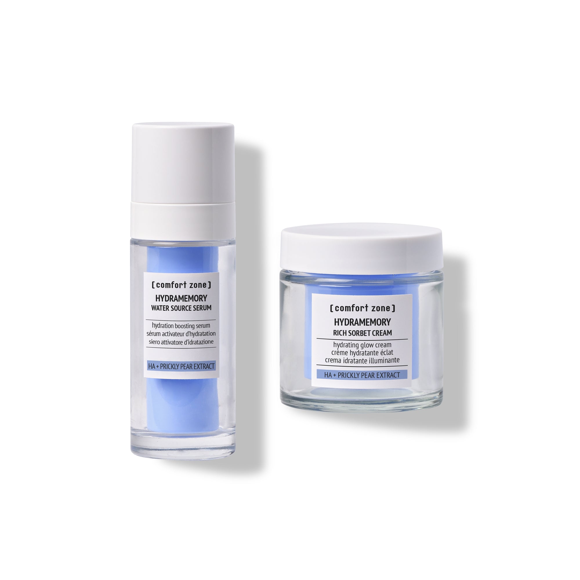 Comfort Zone: HYDRAMEMORY EVERYDAY HYDRATION DUO  HYDRATING GLOW CREAM &amp; SERUM -
