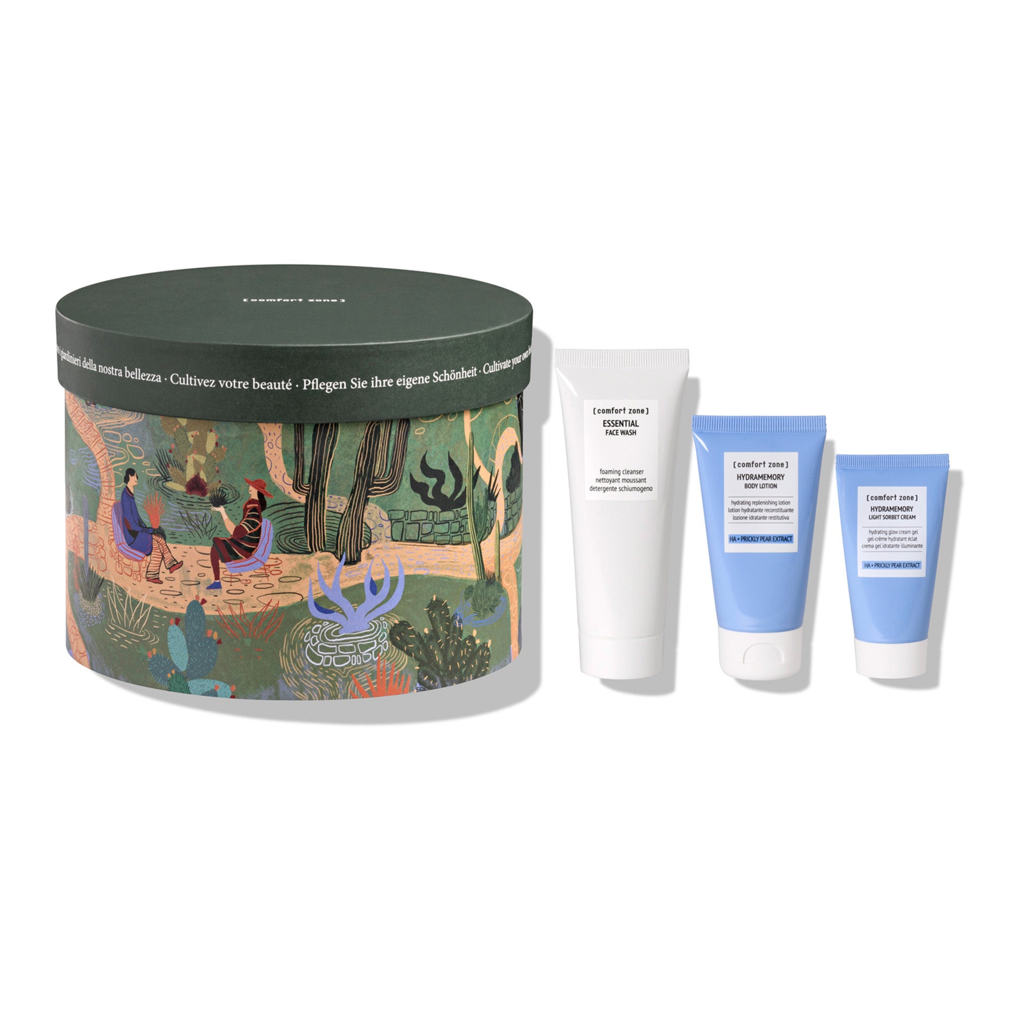 Comfort Zone: KIT EXOTIC GARDEN  cleansing hydrating face and body kit -
