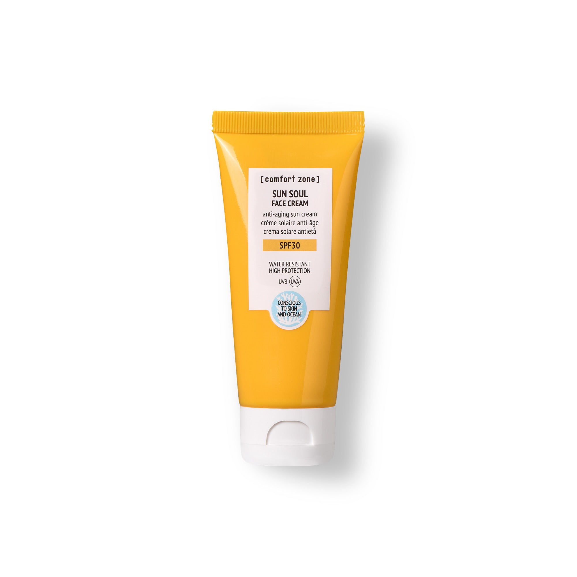 Comfort Zone: SUN SOUL FACE CREAM SPF30 High protection anti-aging face sun cream -
