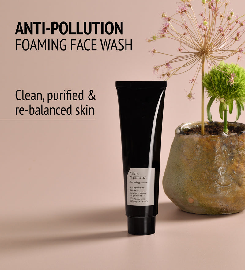 Comfort Zone: SKIN REGIMEN CLEANSING CREAM  Anti-pollution foaming face wash -
