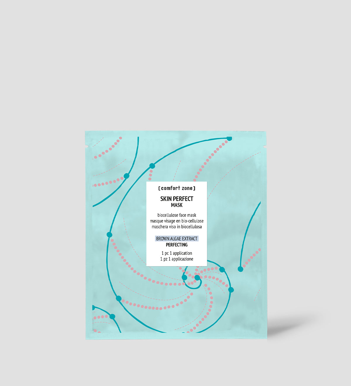 Comfort Zone:  Skin Perfect face mask  Biocellulose face mask for tired-looking skin -
