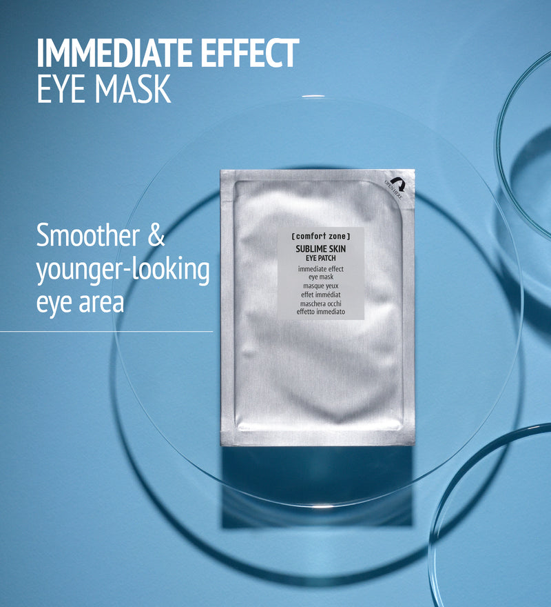 Comfort Zone: SUBLIME SKIN EYE PATCH Immediate effect eye mask with peptides-
